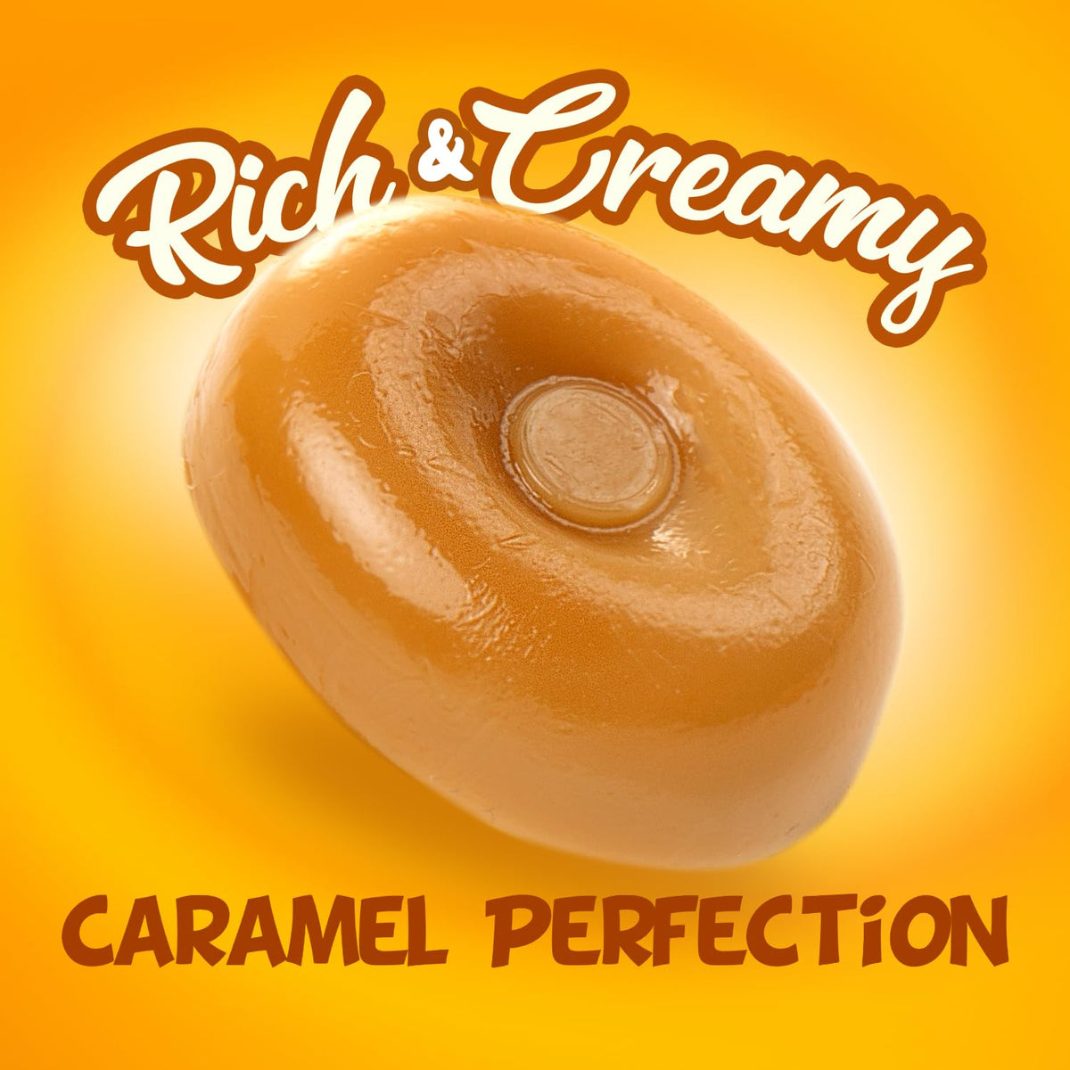 Donty-Tonty ORIGINAL Hard Candy 4 lb Bulk Bag – Cream & Caramel Flavors, Individually Wrapped