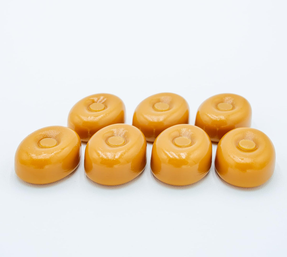Donty-Tonty ORIGINAL Hard Candy 4 lb Bulk Bag – Cream & Caramel Flavors, Individually Wrapped