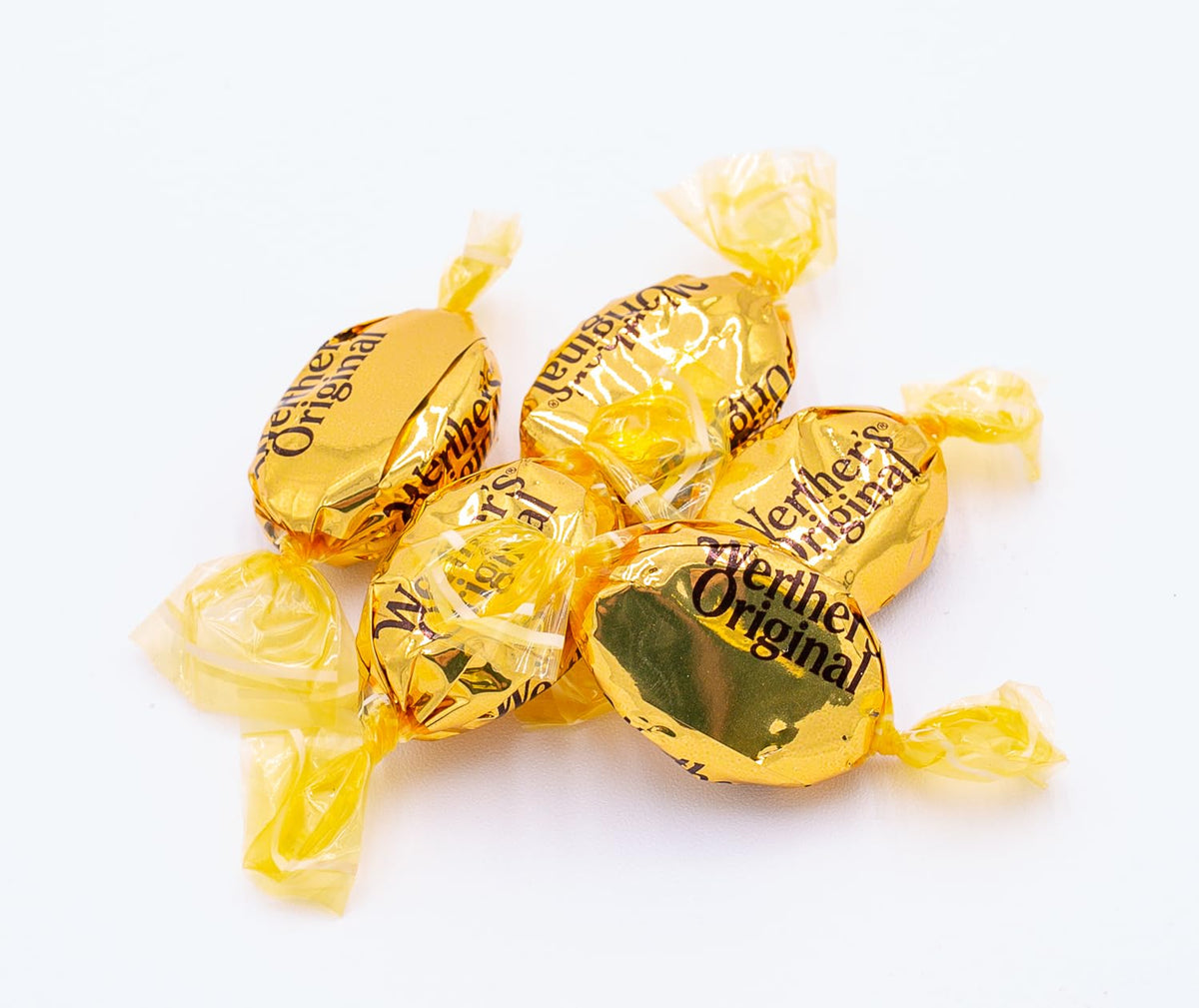 Donty-Tonty ORIGINAL Hard Candy 4 lb Bulk Bag – Cream & Caramel Flavors, Individually Wrapped