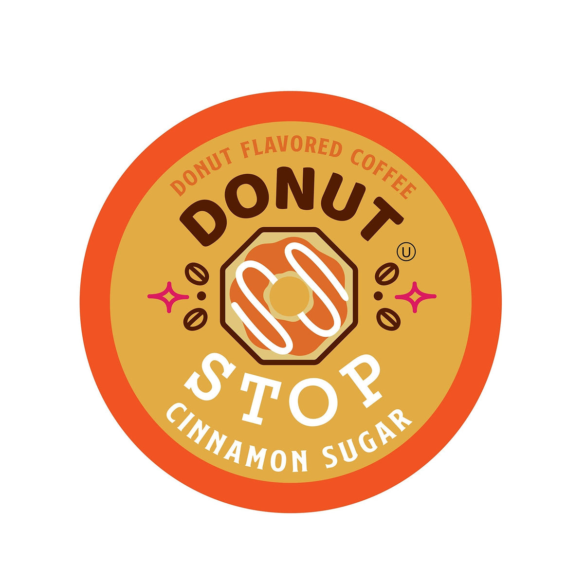 Donut Stop Cinnamon Sugar Coffee Pods – Keurig 2.0 Compatible, 40 Count