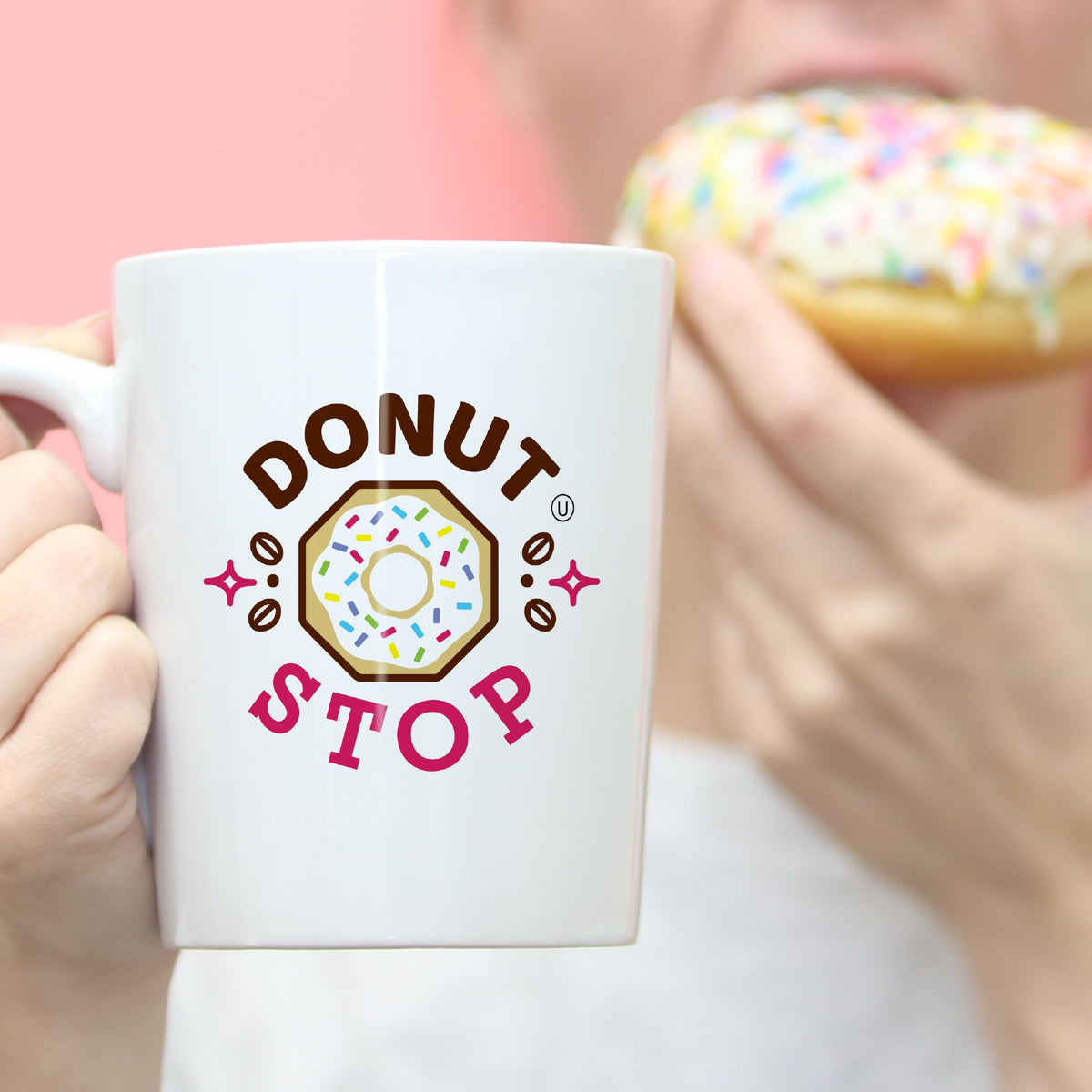 Donut Stop Jelly Donut Flavored Pods – Raspberry Filling, 40 Count, 2.0 K-Cup Compatible