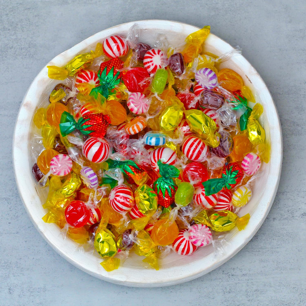 Dooboe Hard Candy Mix – 7 lb Bulk Assorted Candies (520+ Pieces) – Individually Wrapped