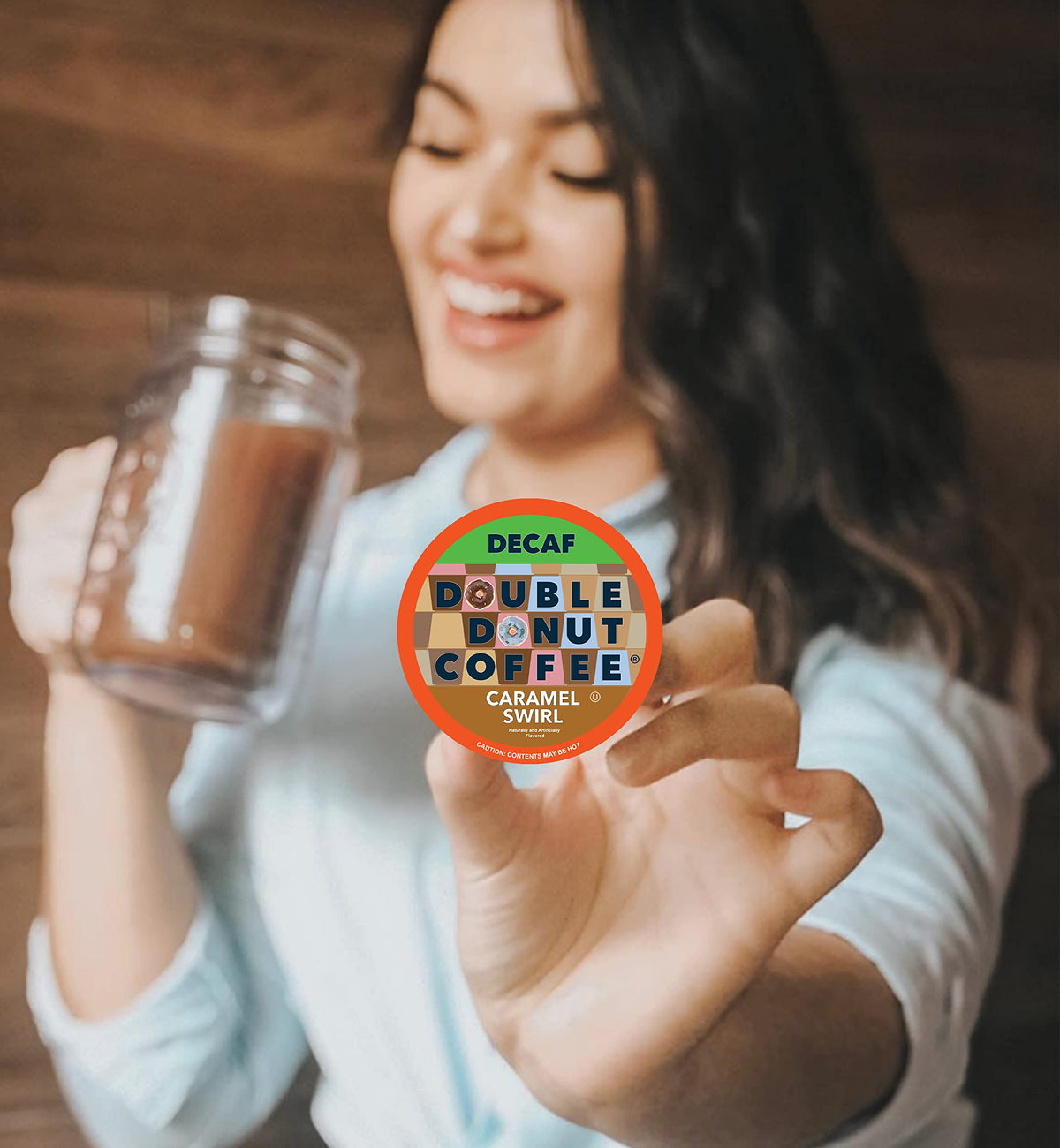 Double Donut Coffee Decaf Flavored Variety Pack - 72 Keurig K-Cups
