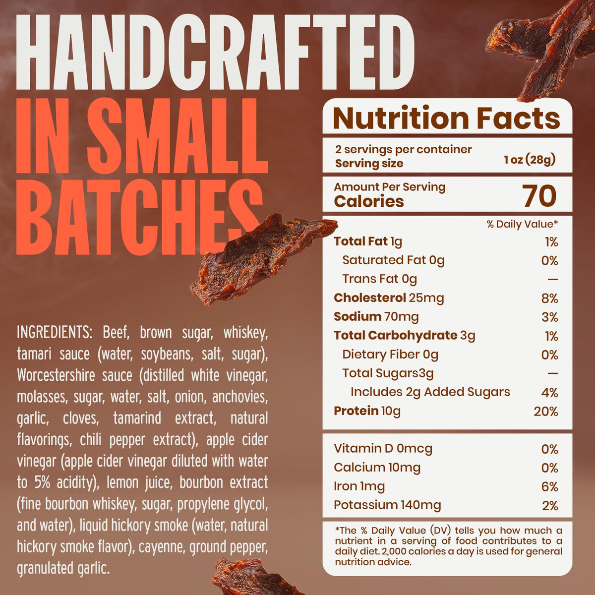 Double Neat Bourbon Flavored Snacks Variety Pack — 3-Pack Gift Box, 10 oz