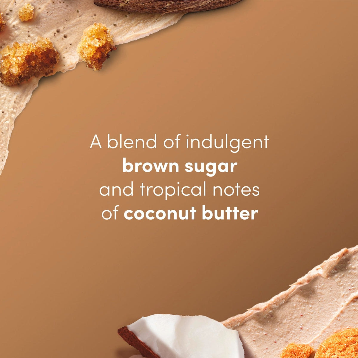 Dove Brown Sugar and Coconut Butter Body Scrub Exfoliates and Deeply 15 oz