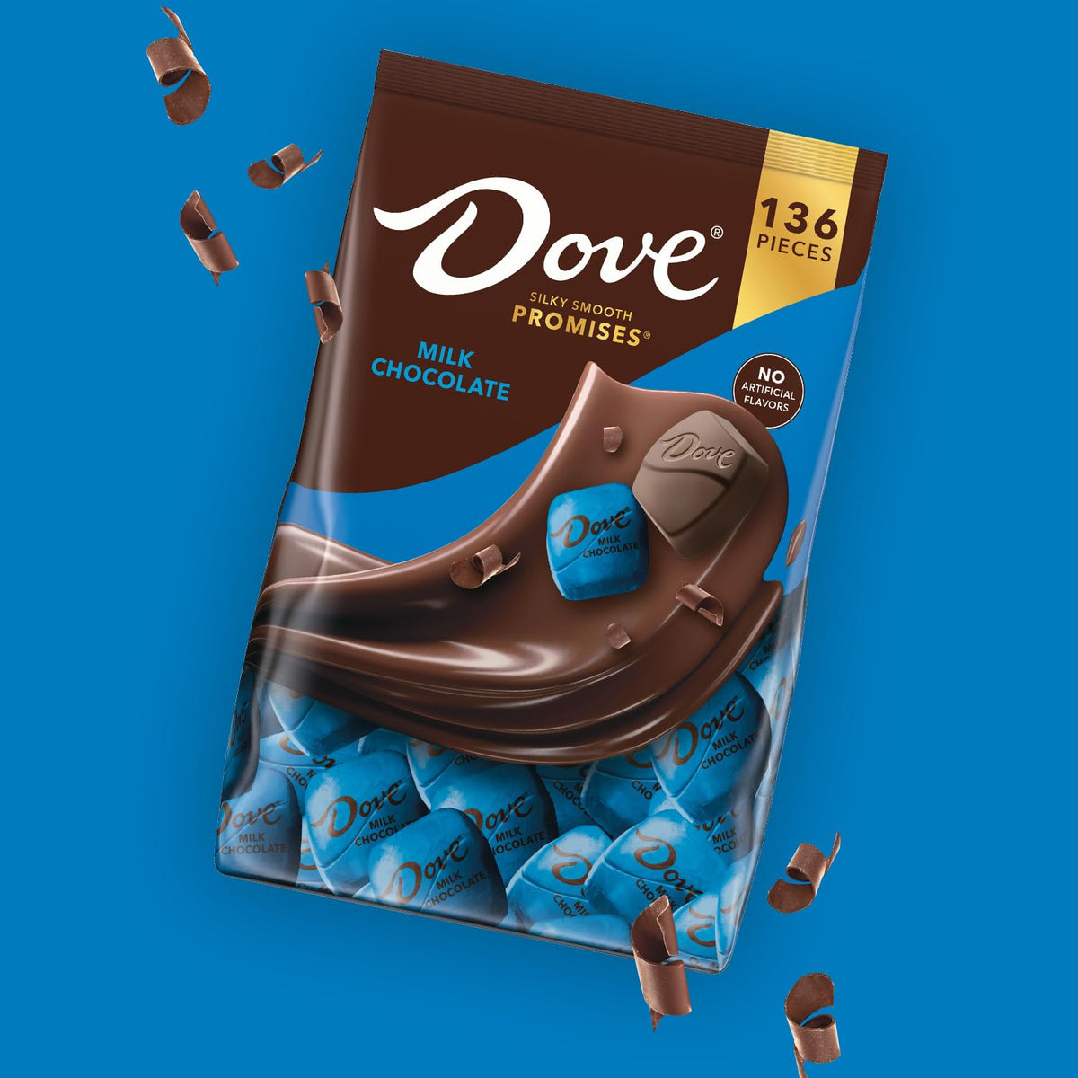 Dove PROMISES Milk Chocolate Mother's Day Gift Bag — 38.9 oz, 136-Count Bulk