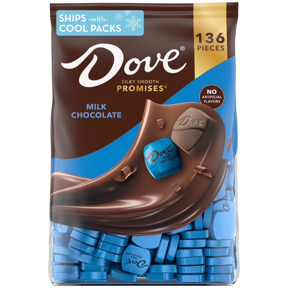Dove PROMISES Milk Chocolate Mother's Day Gift Bag — 38.9 oz, 136-Count Bulk