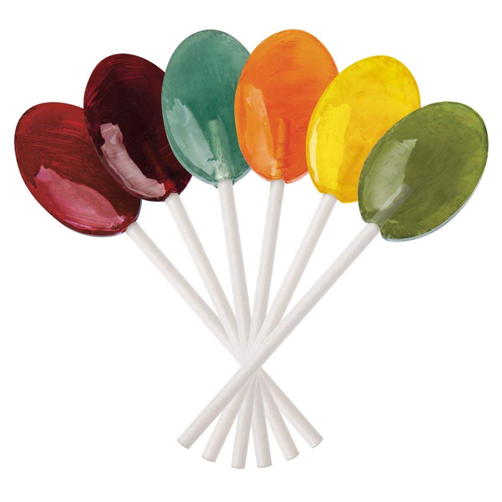 Dr. John's Sugar Free Oval Lollipops – Zero Sugar, Low Calorie, Keto Friendly (60 Count)