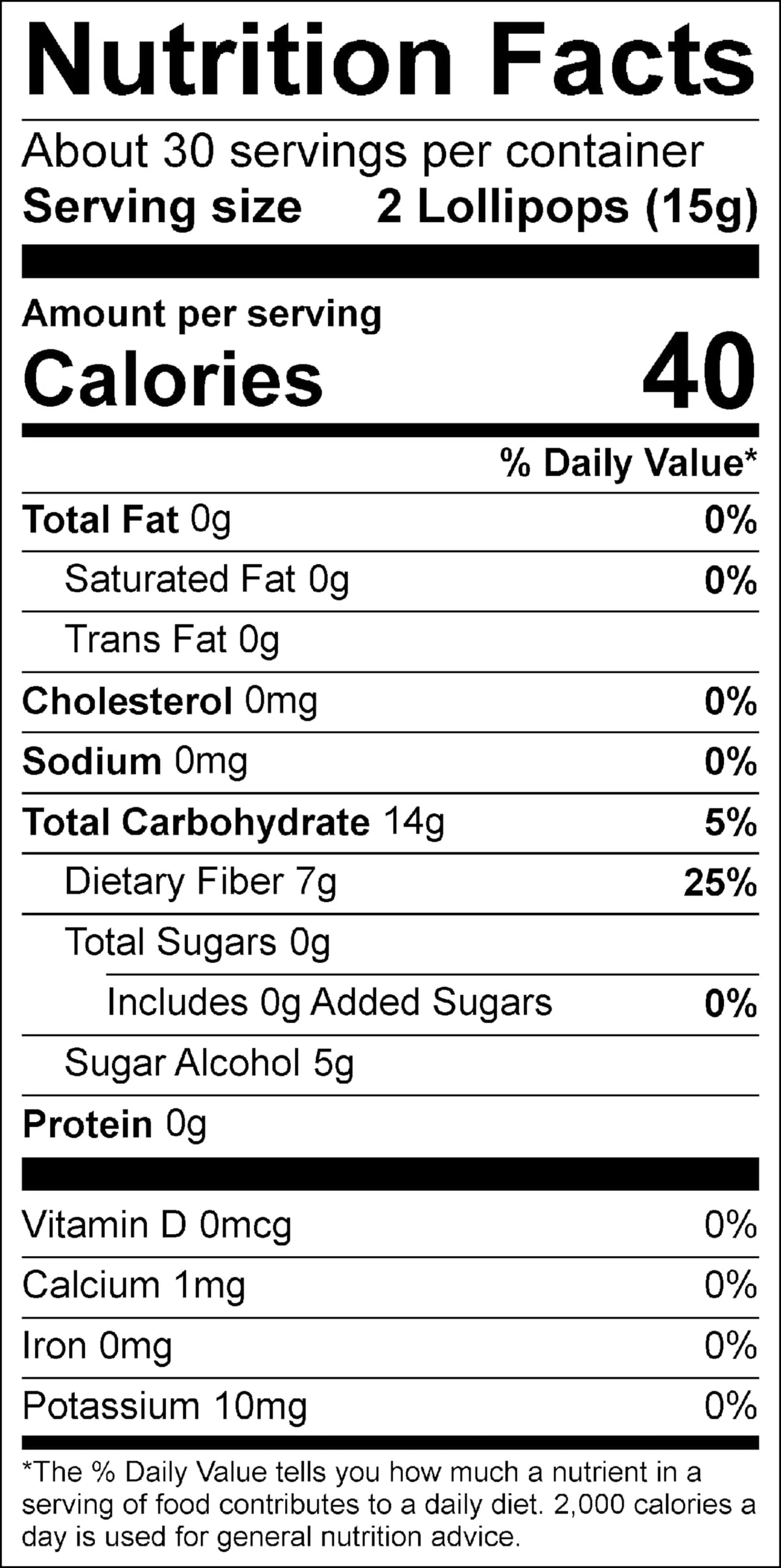 Dr. John's Sugar Free Oval Lollipops – Zero Sugar, Low Calorie, Keto Friendly, 60 Count