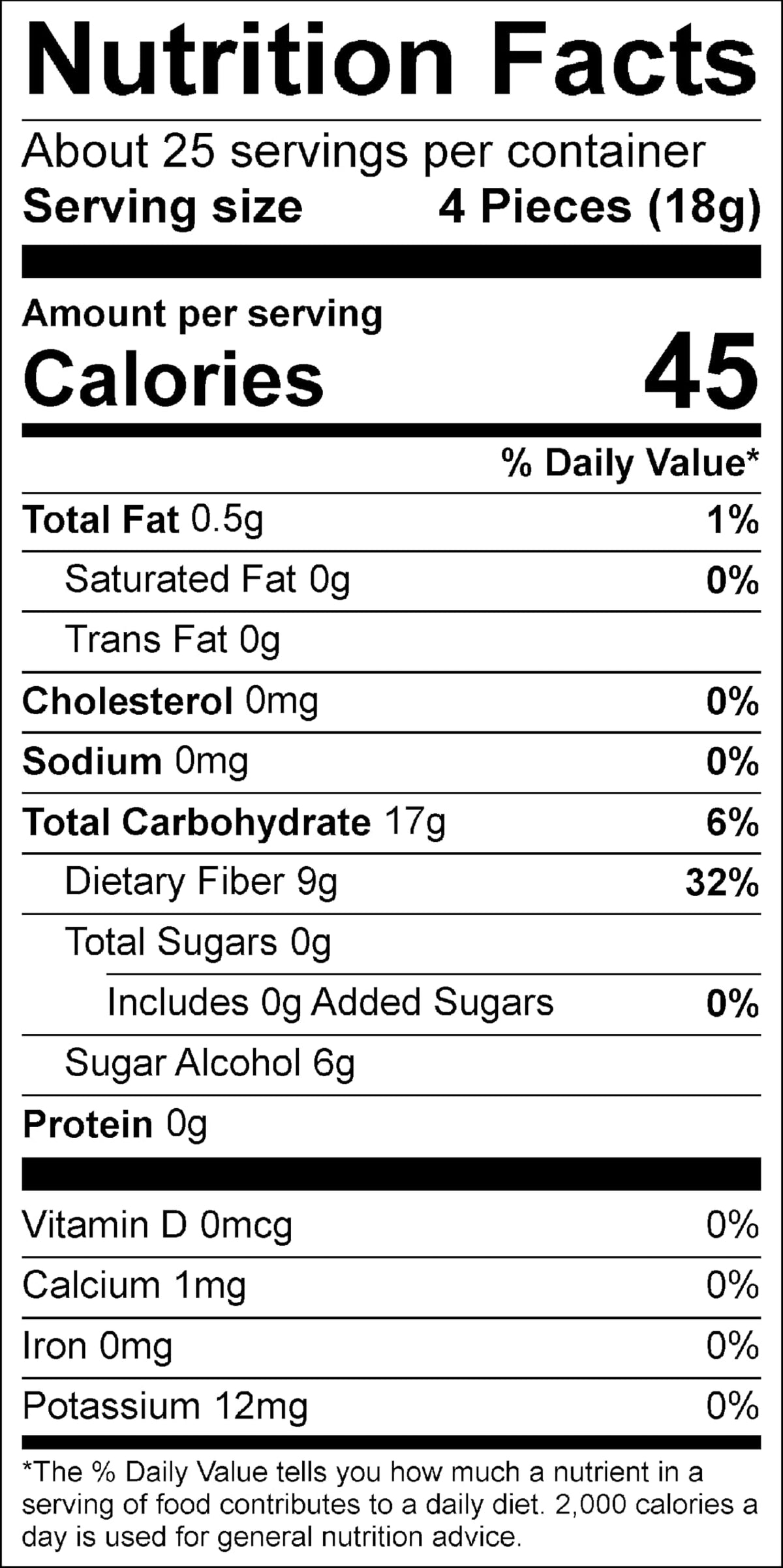 Dr. John's Healthy Sweets: Sugar Free Candy – Chocolate Flavor, Keto & Vegan, 100 Count