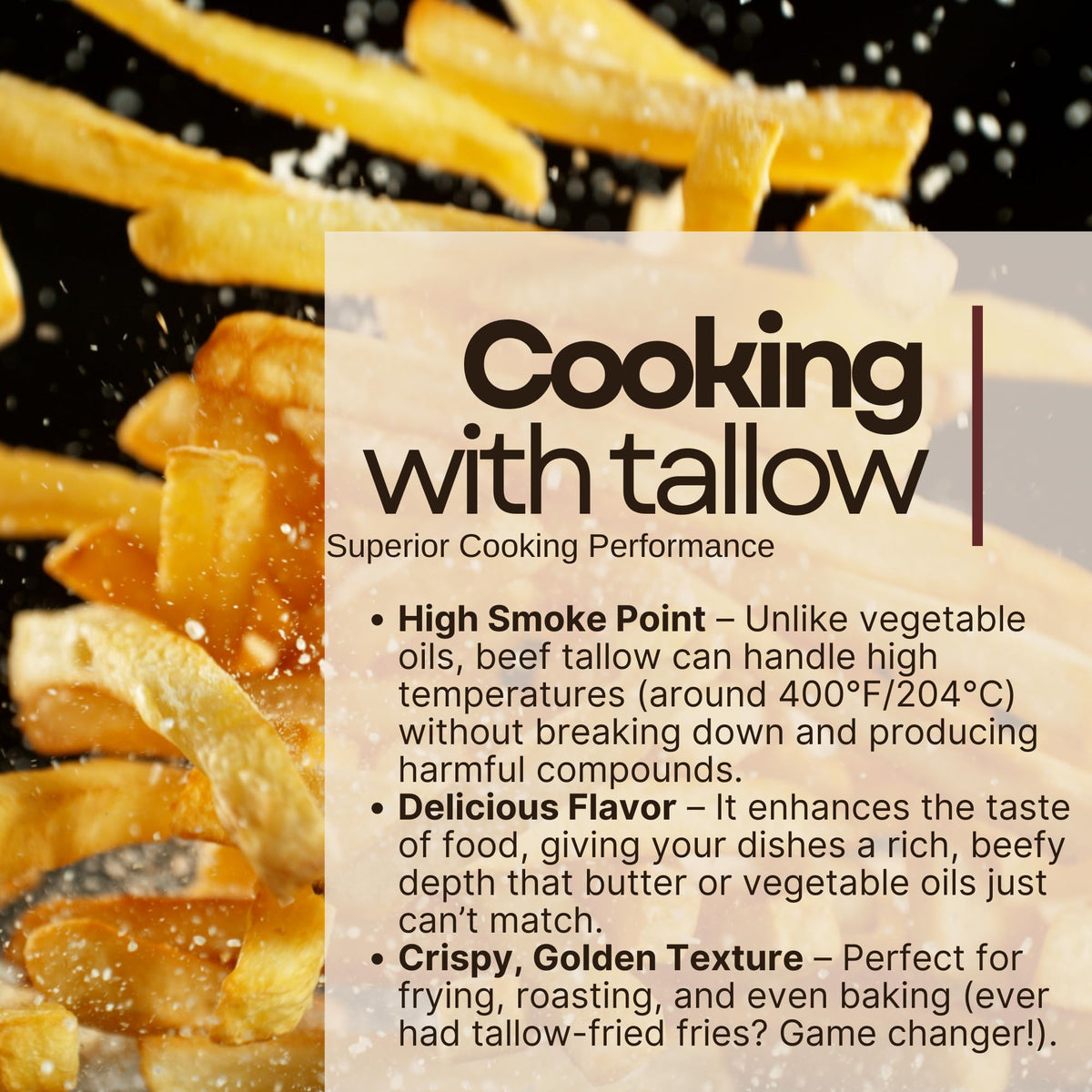 Drip Co Beef Tallow for Cooking – 7 lb Bulk Pail, Pure, No Additives
