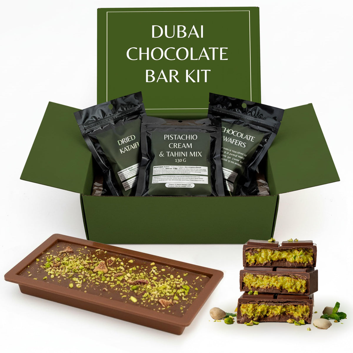 Dubai Chocolate Bar Kit Master – Make Premium Dubai-Style Bars at Home