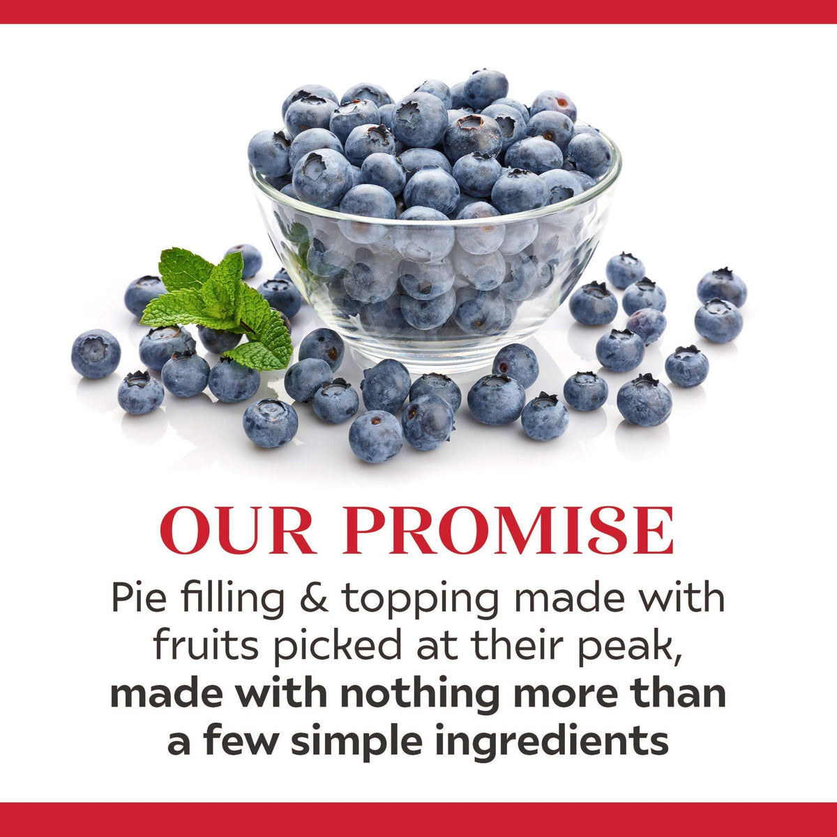Duncan Hines Wilderness Blueberry Pie Filling & Topping, 21 oz (Pack of 8)