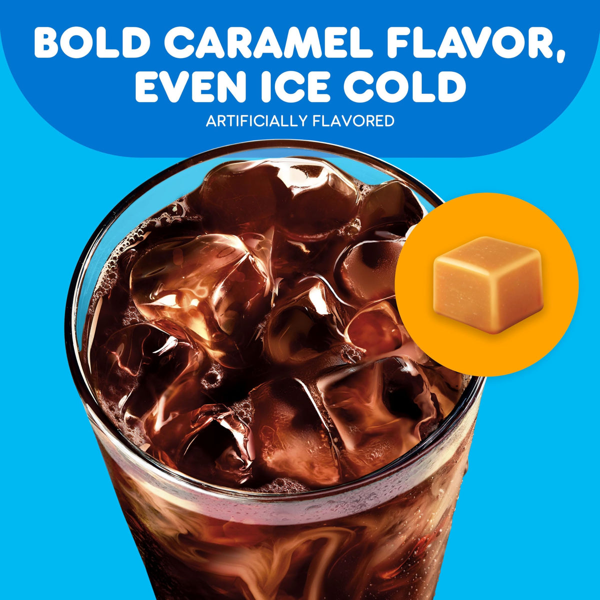 Dunkin' Cold Caramel Flavored Coffee K-Cups | 60 Pods for Iced Coffee