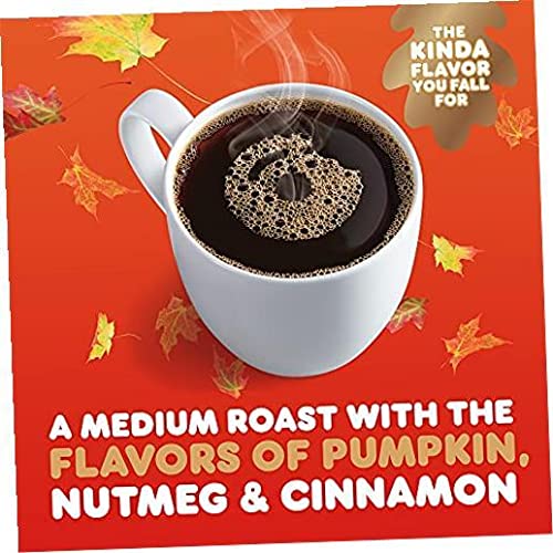 Dunkin' Donuts Pumpkin Spice K-Cup Pods for Keurig – 88 Count | Medium Roast Coffee