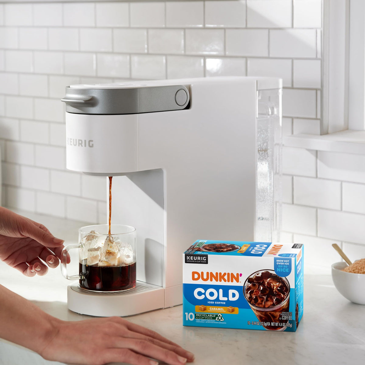 Dunkin' Cold Caramel Flavored Coffee K-Cups | 60 Pods for Iced Coffee
