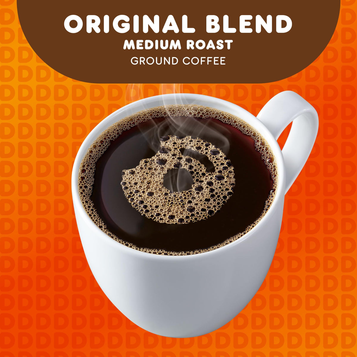 Dunkin’ Original Blend Coffee K-Cup Pods – Medium Roast, Keurig, Pack of 6 (60 Count)