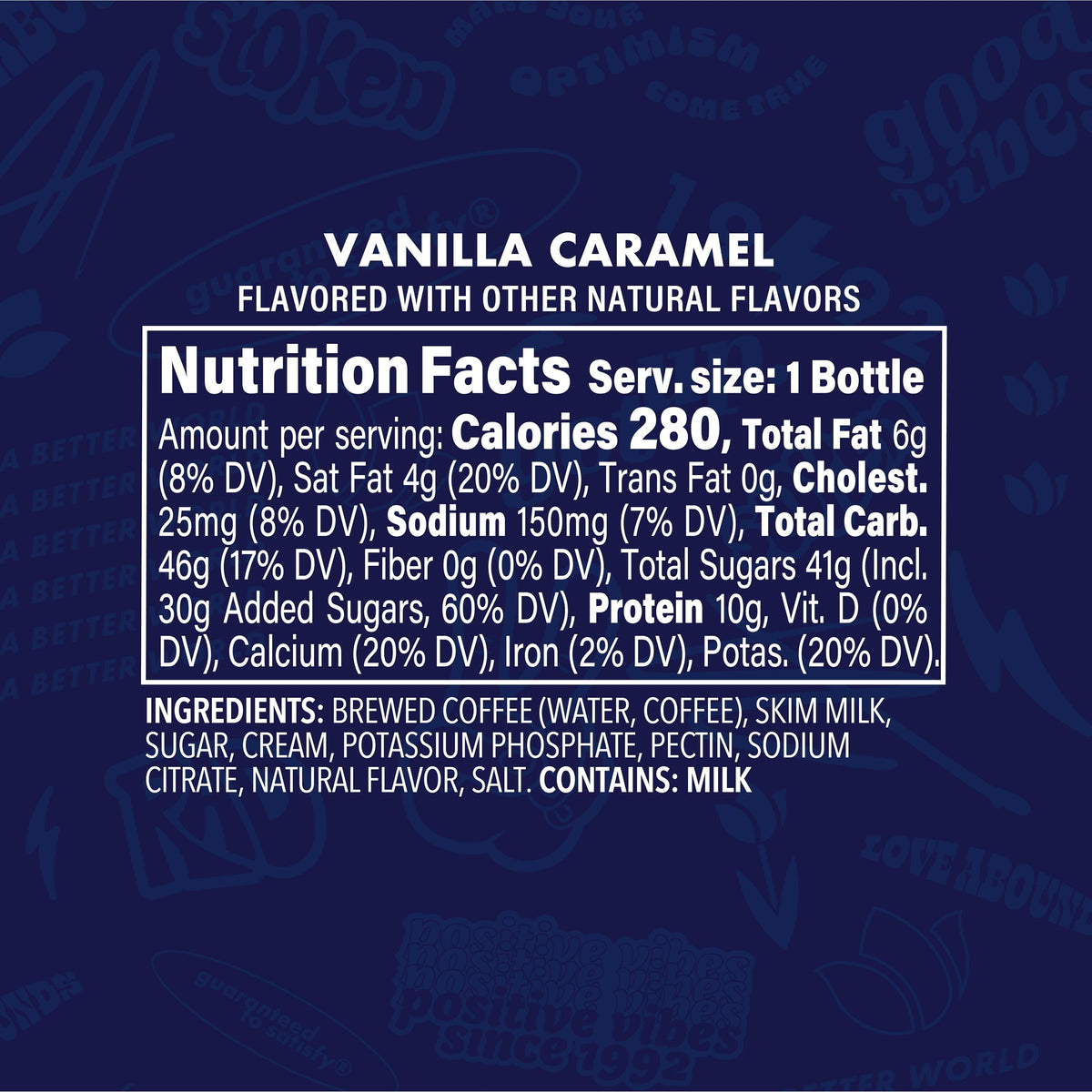 Dutch Bros Vanilla Caramel Iced Latte — Golden Eagle Inspired, 12 Bottles