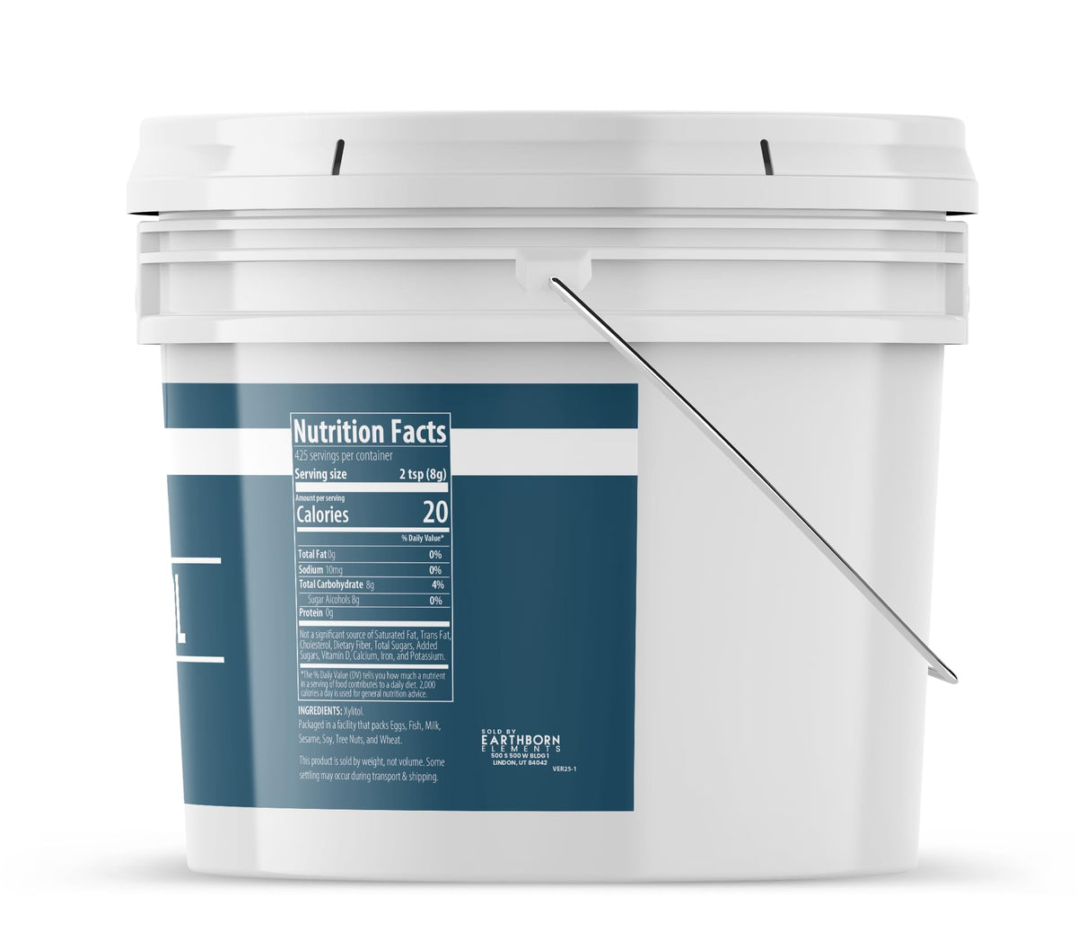 Earthborn Elements Xylitol – Natural Sugar Substitute (1 Gallon)