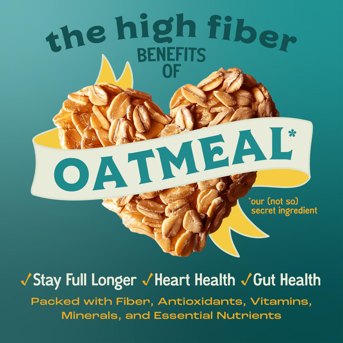 Easy Morning Overnight Oatmeal Mix – Organic, Gluten-Free, No Sugar Added, Soak & Go (38 oz, 25 Servings)