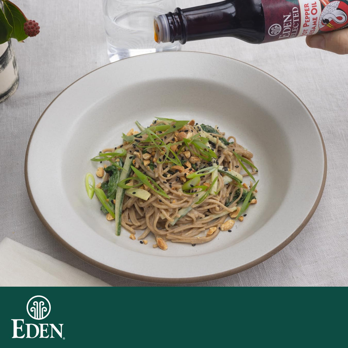 Eden 100% Organic Buckwheat Soba Pasta — Gluten Free, Traditionally Made in Japan, 3-Pack