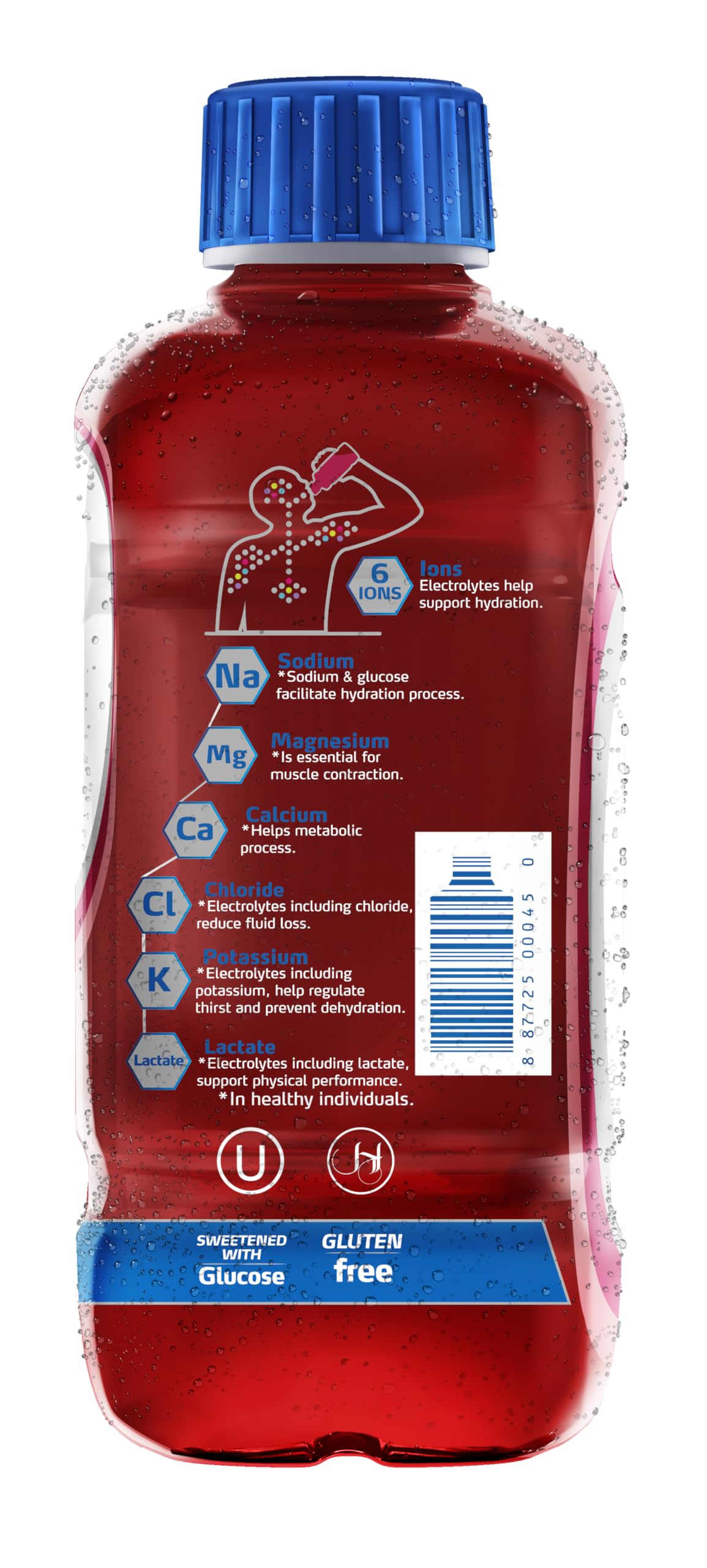 Electrolit Fruit Punch Electrolyte Beverage – 21 oz Bottle (Pack of 12)