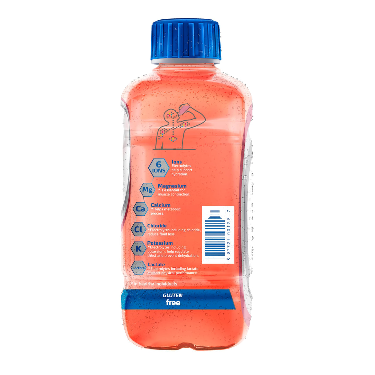 Electrolit Zero Strawberry-Banana Electrolyte Beverage – 21 Fl Oz Bottle Pack of 12