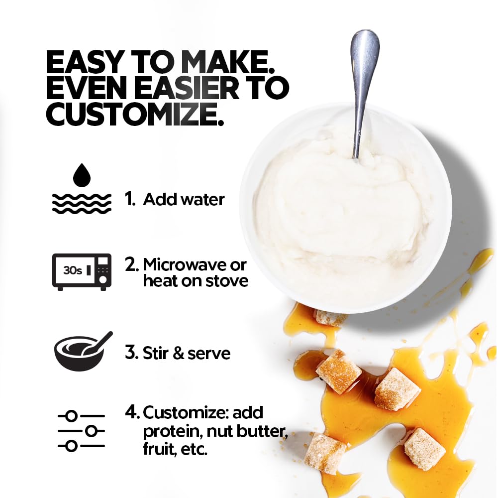 Elev8 Creamy Rice - Maple & Brown Sugar, 25 Servings