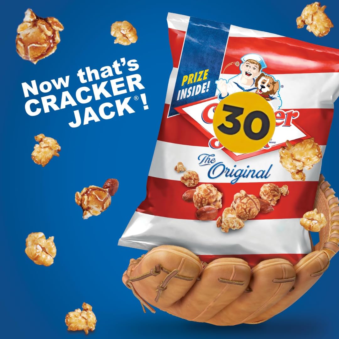ELI&VAL Sweet and Salty Popcorn - 30-Count Bulk Pack with Caramel Popcorn & Peanuts