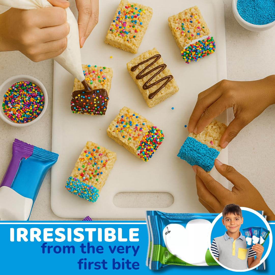 ELI&VAL Marshmallow Rice Crispy Treats Variety Pack – 40ct Bulk