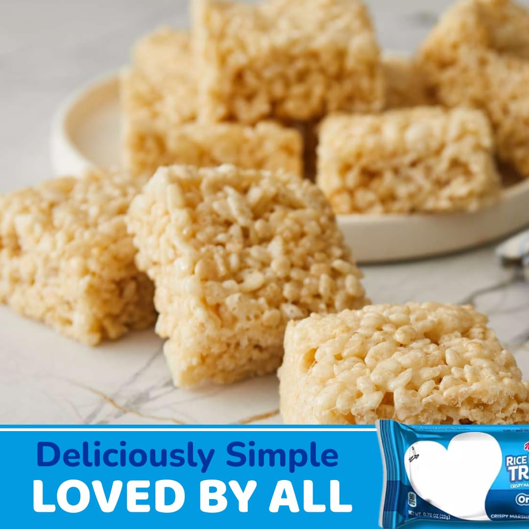 ELI&VAL Marshmallow Rice Crispy Treats Variety Pack – 40ct Bulk