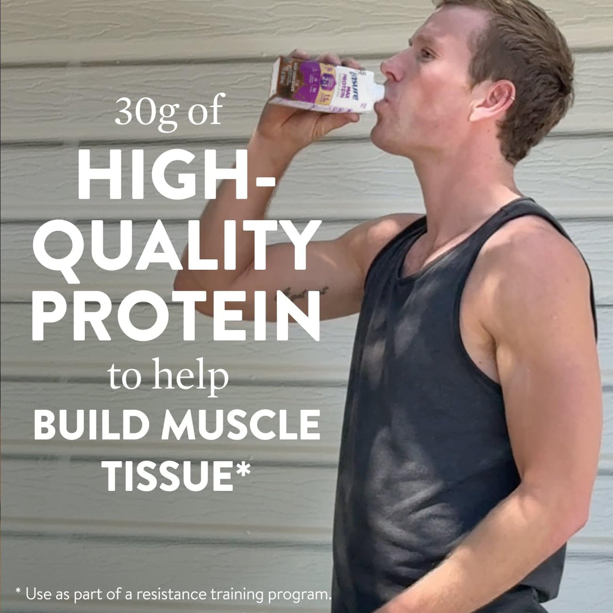 Ensure Max Protein Shake - 30g Protein, 1.5g CaHMB, 12 Pack, Milk Chocolate