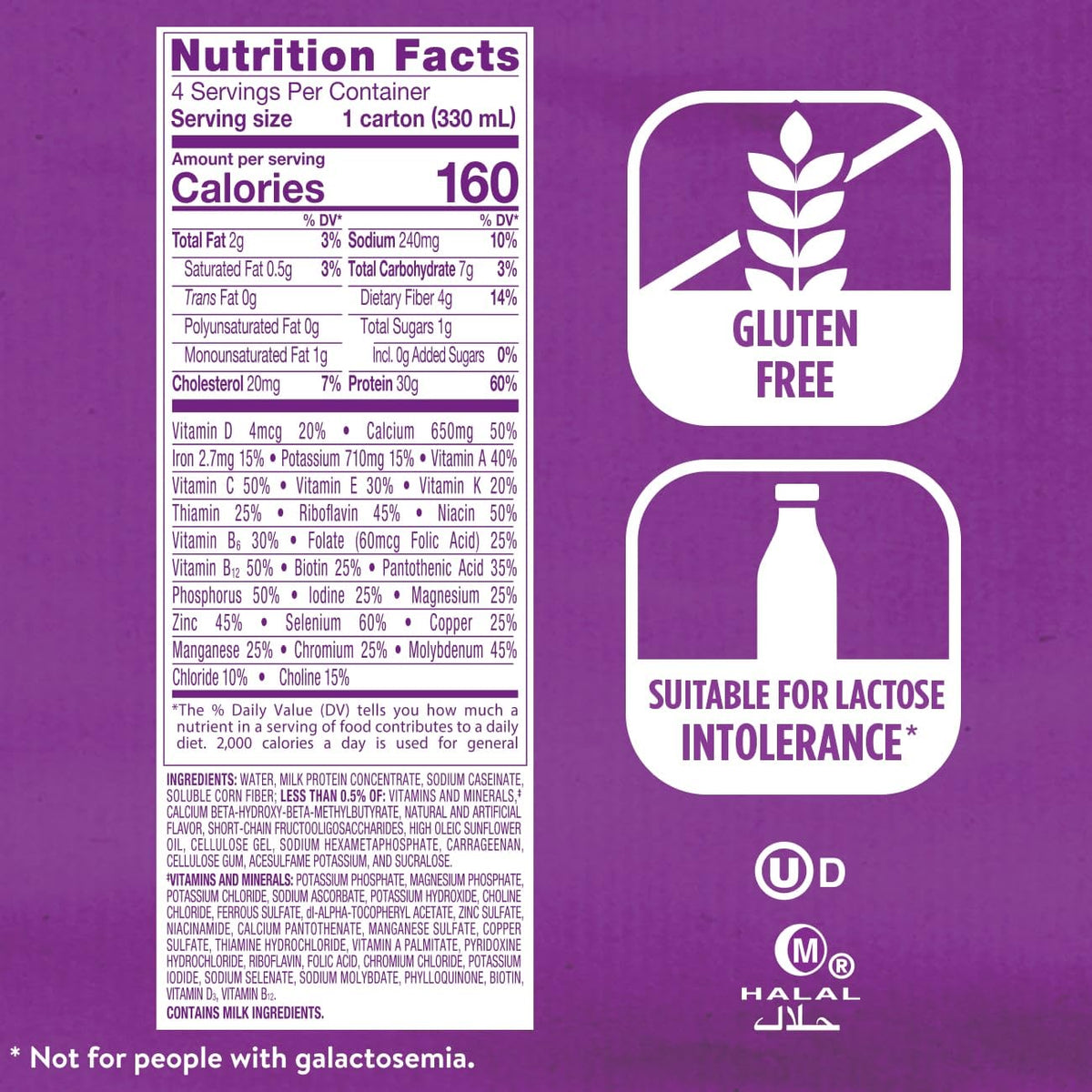 Ensure Max Protein Shake | 30g Protein + 1.5g CaHMB | 26 Vitamins & Minerals | Vanilla | Ready-to-Drink | 11 fl oz | 12 Pack