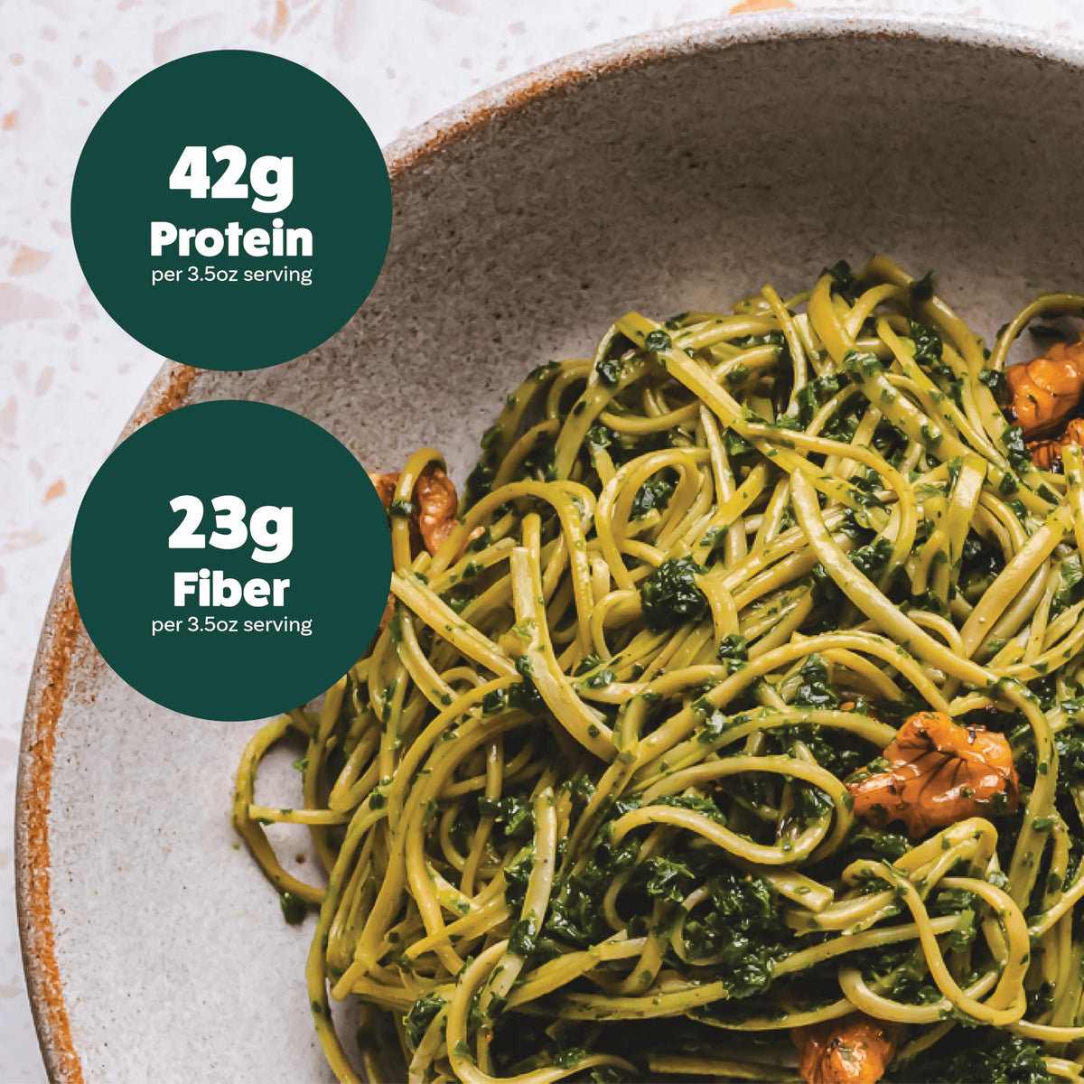 Explore Cuisine Organic Edamame Spaghetti – Gluten-Free, High-Protein Pasta (Pack of 6, 8 oz) | Vegan & Non-GMO | 24 Servings