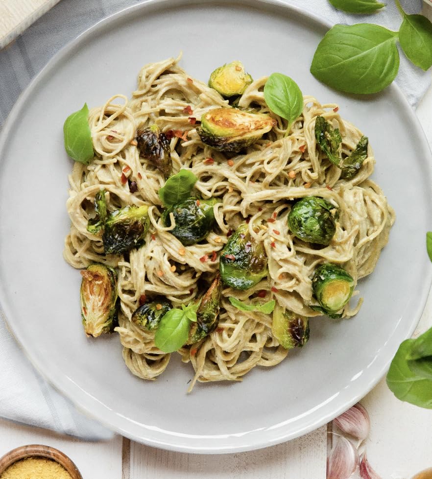 Explore Cuisine Organic Edamame Spaghetti – Gluten-Free, High-Protein Pasta (Pack of 6, 8 oz) | Vegan & Non-GMO | 24 Servings