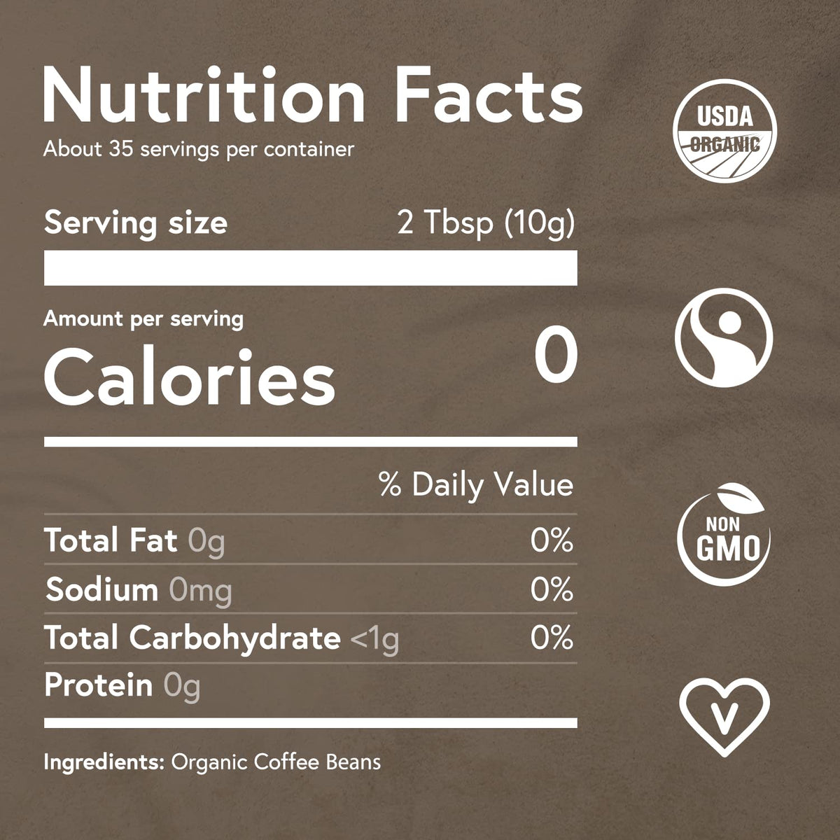 Fabula Cold Brew Coffee - Organic, Low Acid, Single Origin - 12 oz