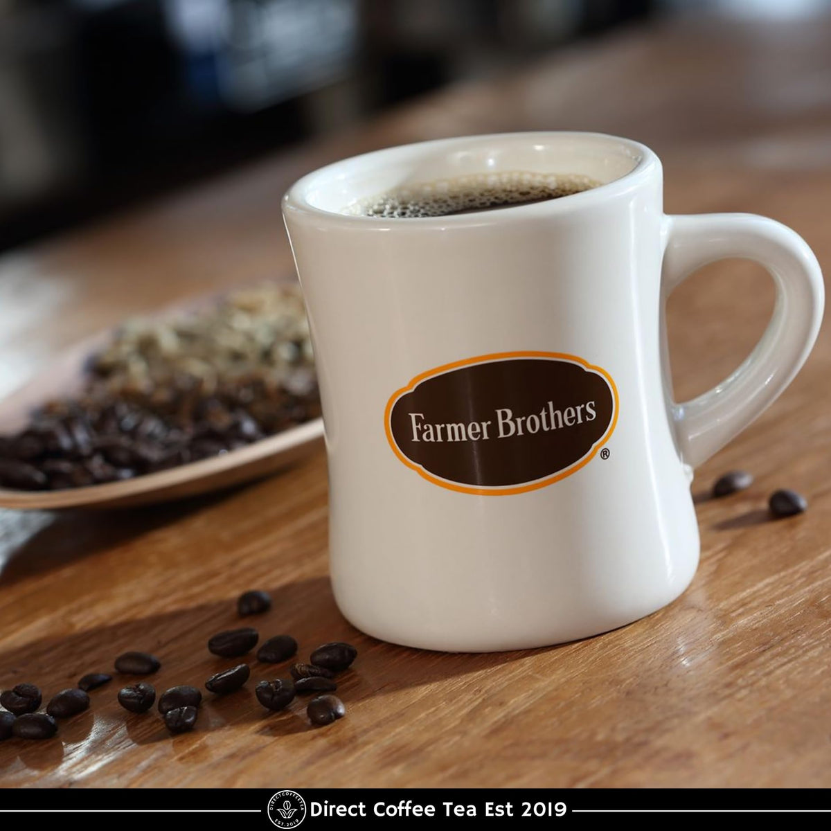 DIRECT COFFEE TEA EST 2019 | Farmer Bros Ground Coffee – Breakfast Blend, 5-lb Bag – Smooth Finish, Aromatic & Mild Flavor
