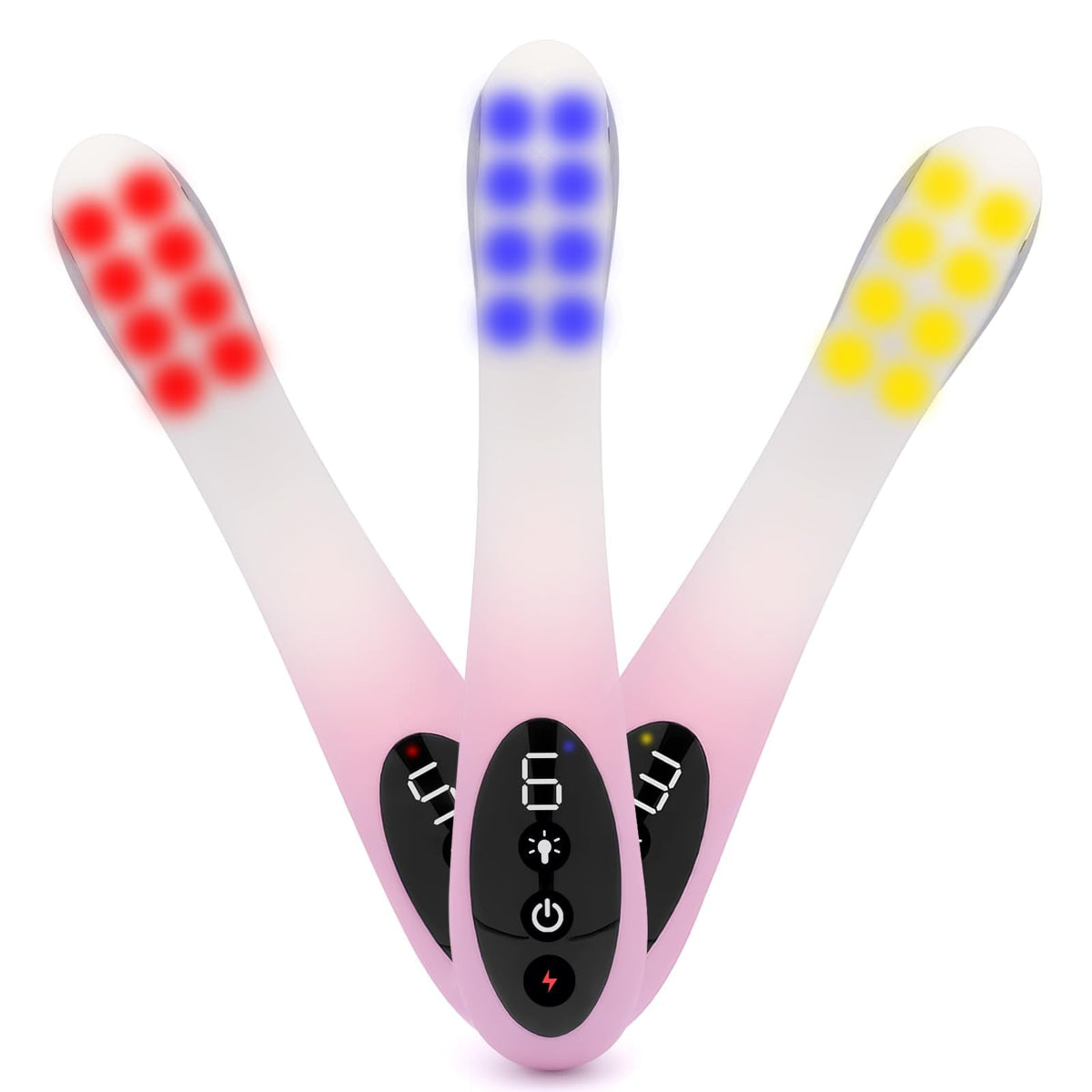 Female Personal Health Care Device, Red Blue Yellow Light Therapy Device for Women, Red Light Therapy for Muscle Strength Trainning Home Use