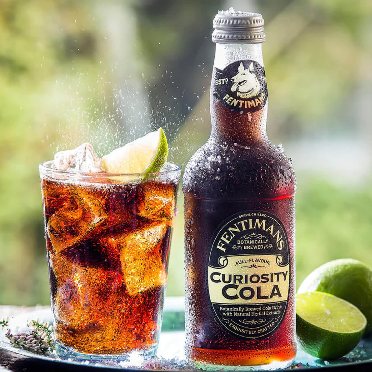 Fentimans Sparkling Curiosity Cola – All-Natural Craft Soda, Botanically Brewed, 275 ml (Pack of 12)