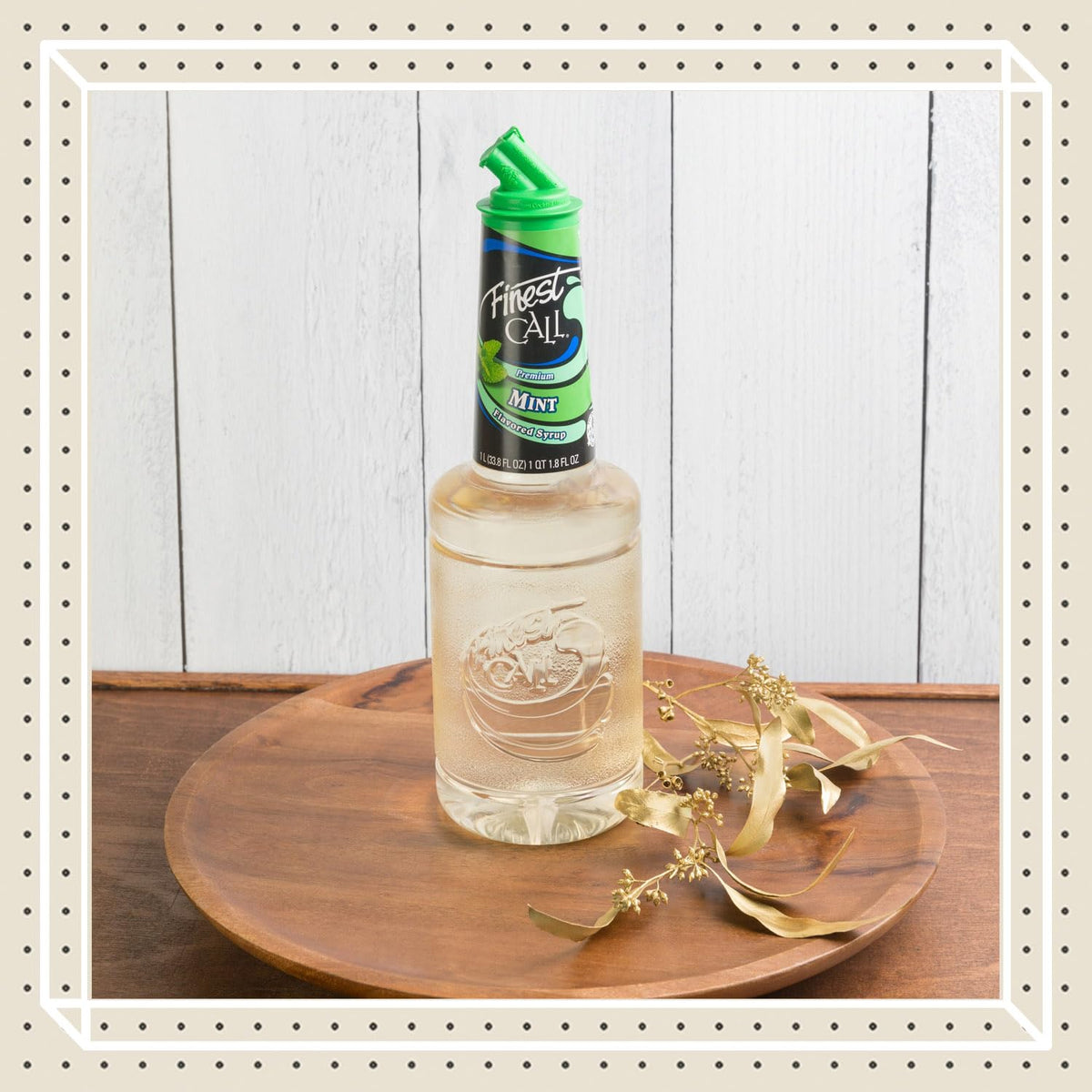 Finest Call Mint Syrup Drink Mix – 3 x 1L Bottles