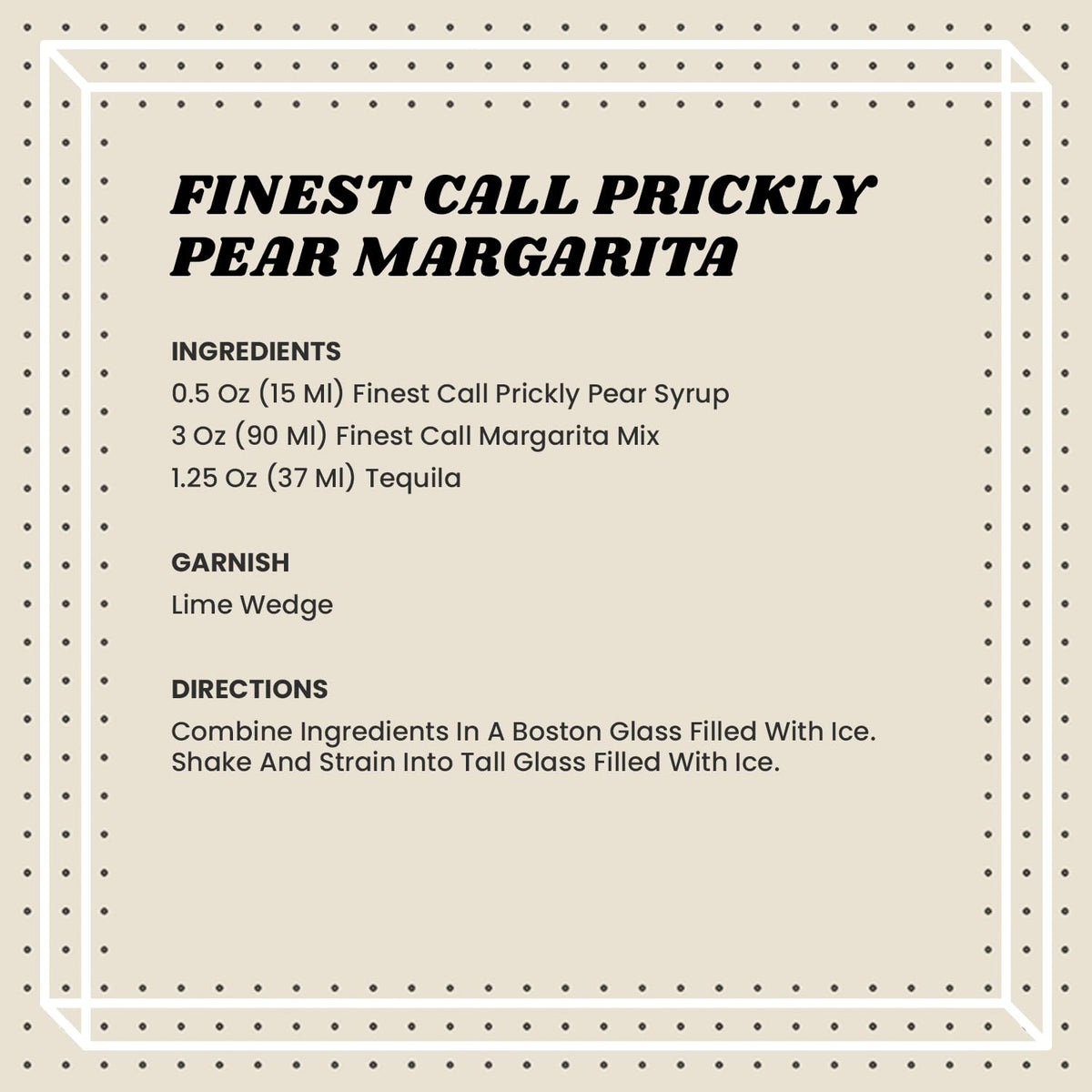 Finest Call Prickly Pear Syrup Drink Mix – 3 x 1L Bottles (33.8 oz) | Premium Cocktail Syrup