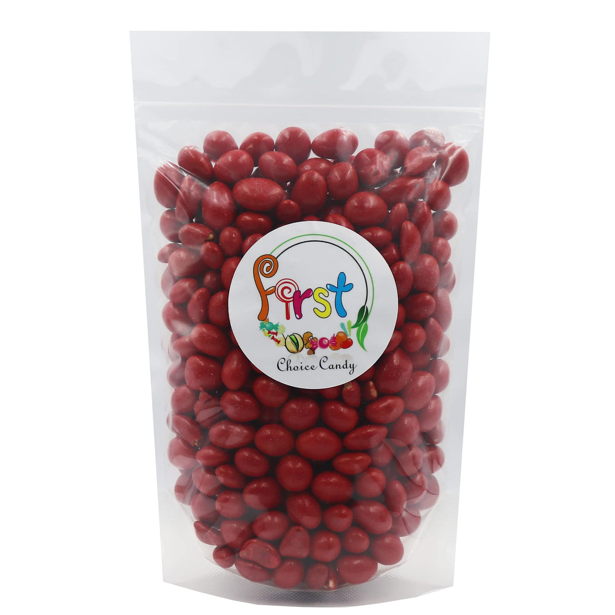 FirstChoiceCandy Red Boston Baked Beans - Classic Candy Coated Peanuts 5 Pound