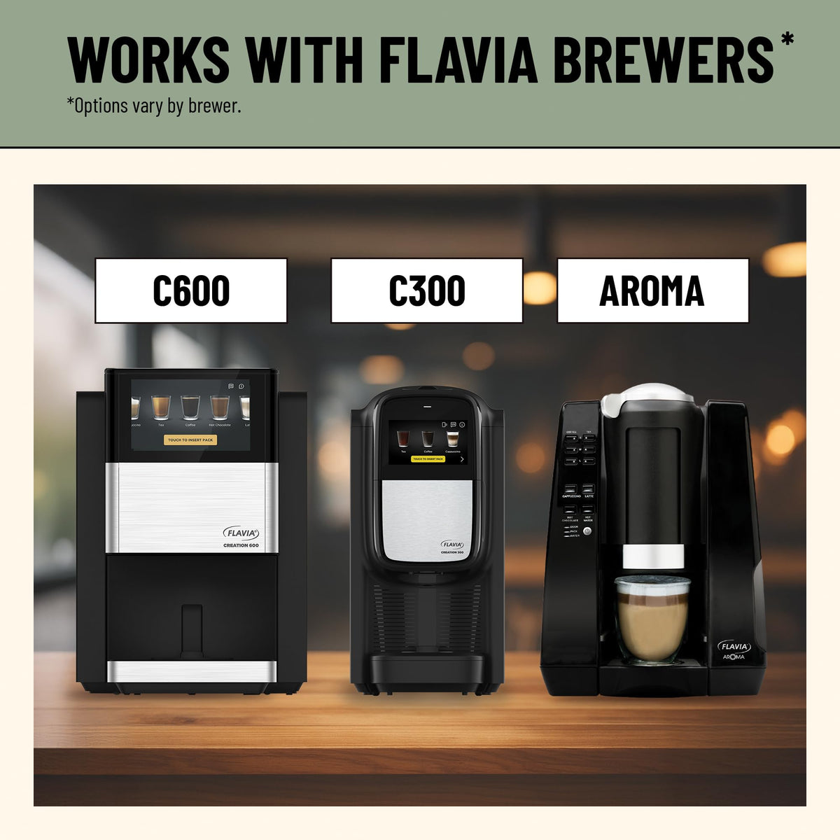 Flavia Lavazza Caramel Freshpacks – 76-Count Case for Flavia Brewers