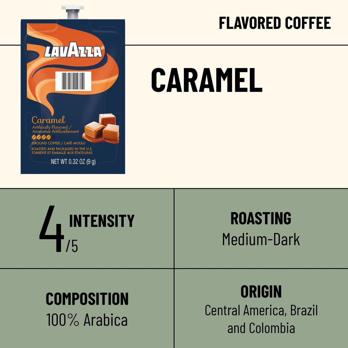 Flavia Lavazza Caramel Freshpacks – 76-Count Case for Flavia Brewers