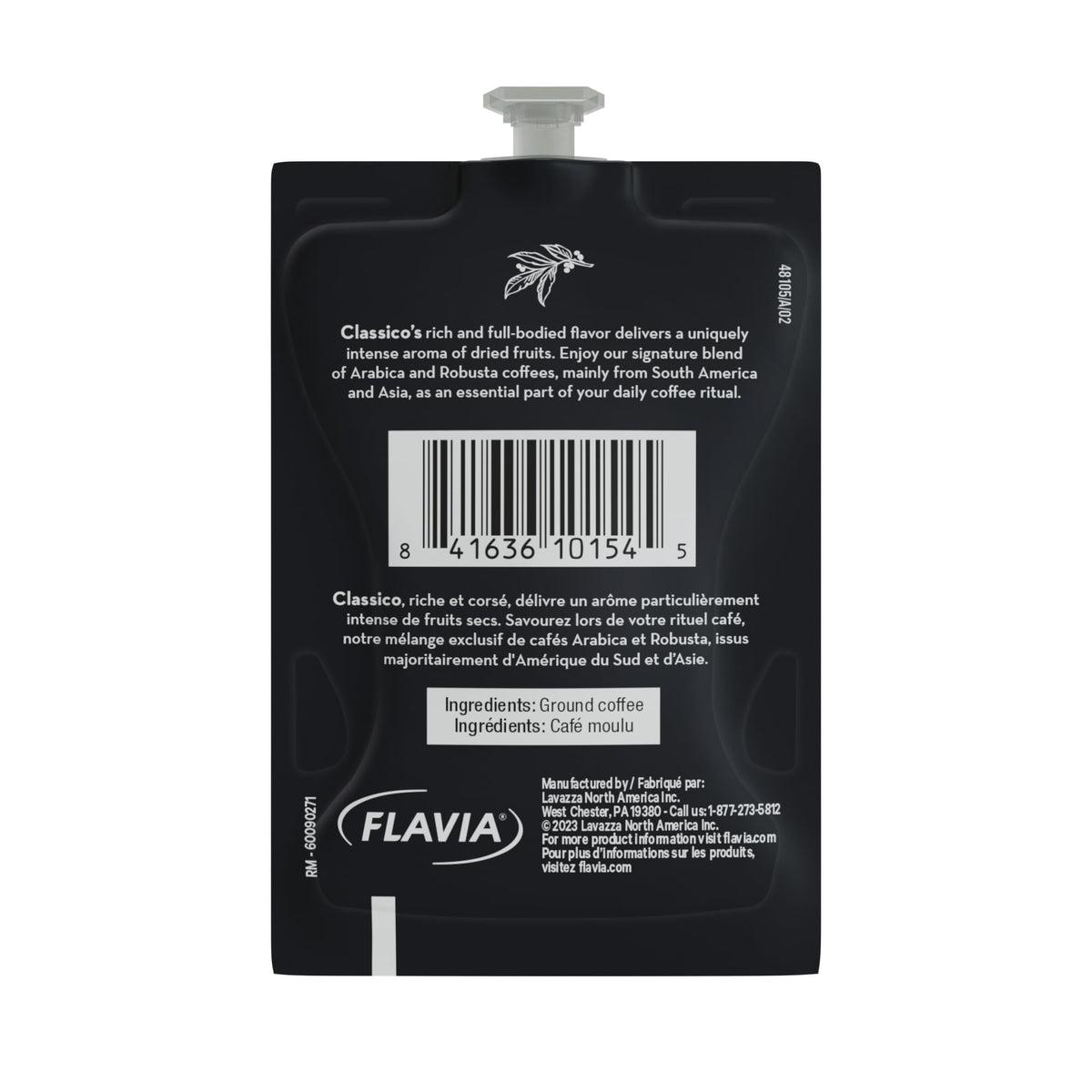 Flavia Lavazza Dolcevita Classico Freshpacks – 76-Count, Medium Roast for Flavia Brewers