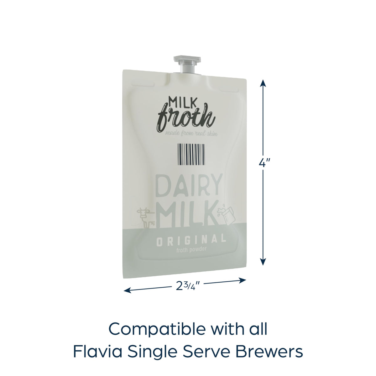 Flavia Alterra Real Milk Froth — 72 Count for Flavia Brewers (Original)
