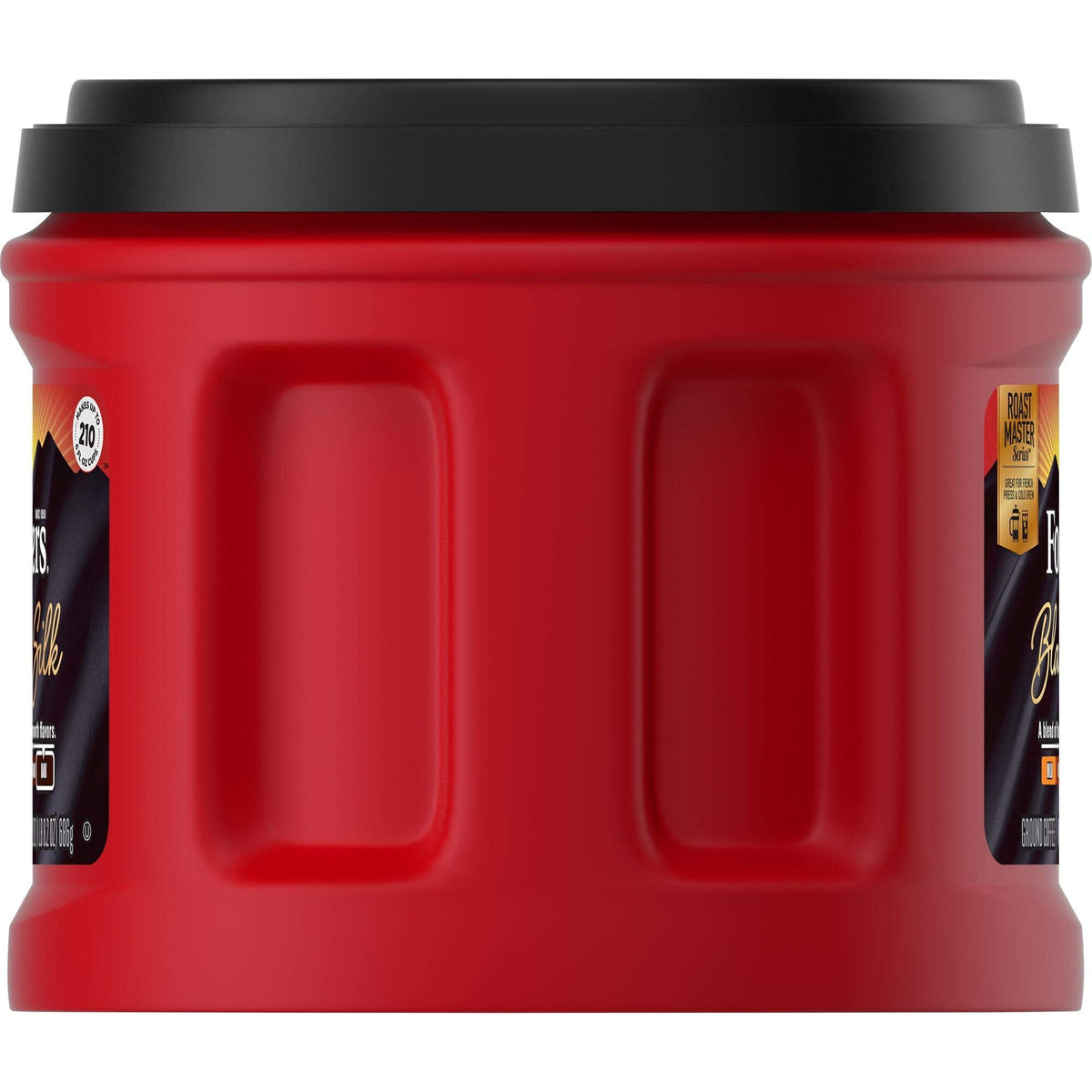 Folgers Black Silk Dark Roast Ground Coffee – 24.2 oz | Bold & Smooth