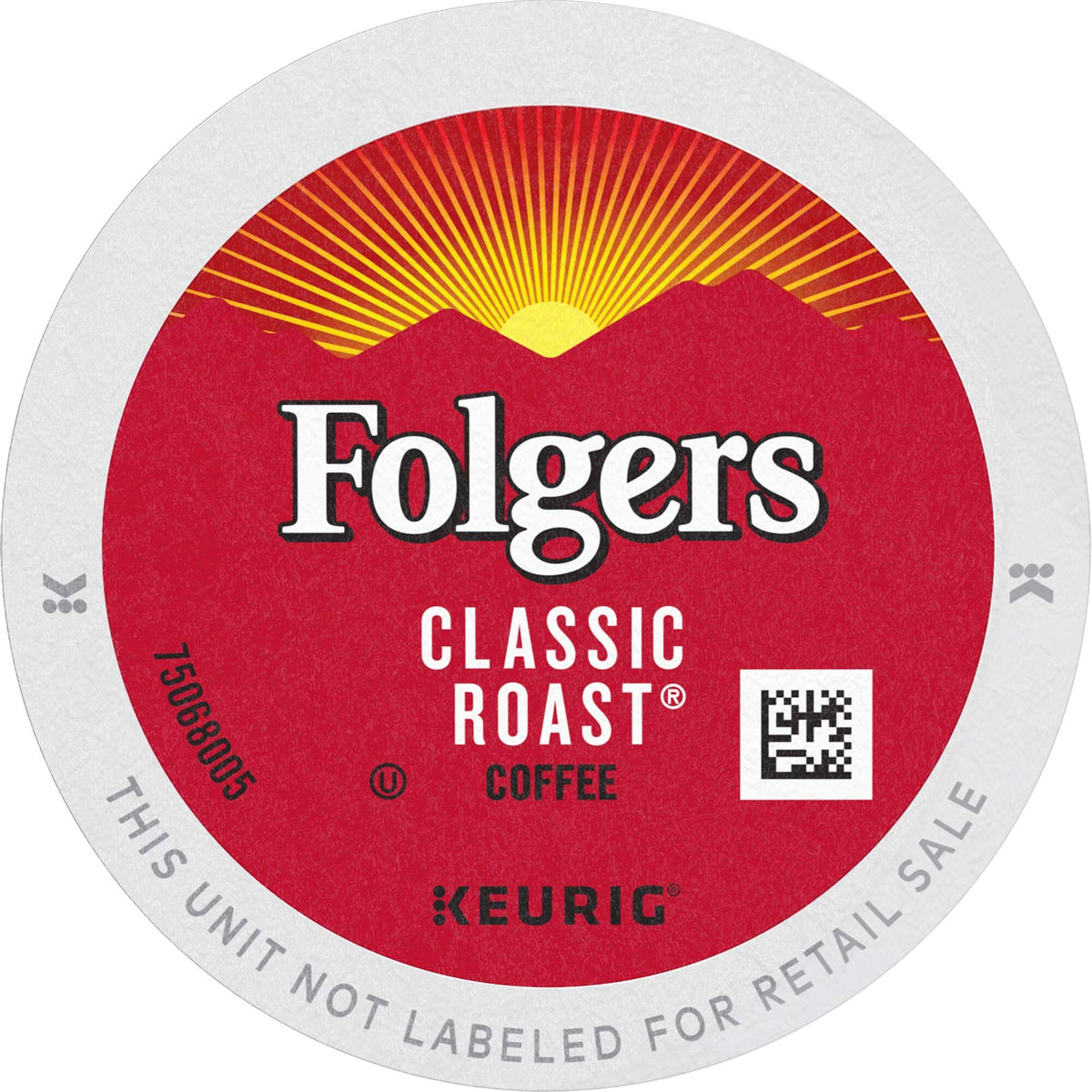 Folgers Classic Roast Medium Roast Coffee — 96 Keurig K-Cup Pods