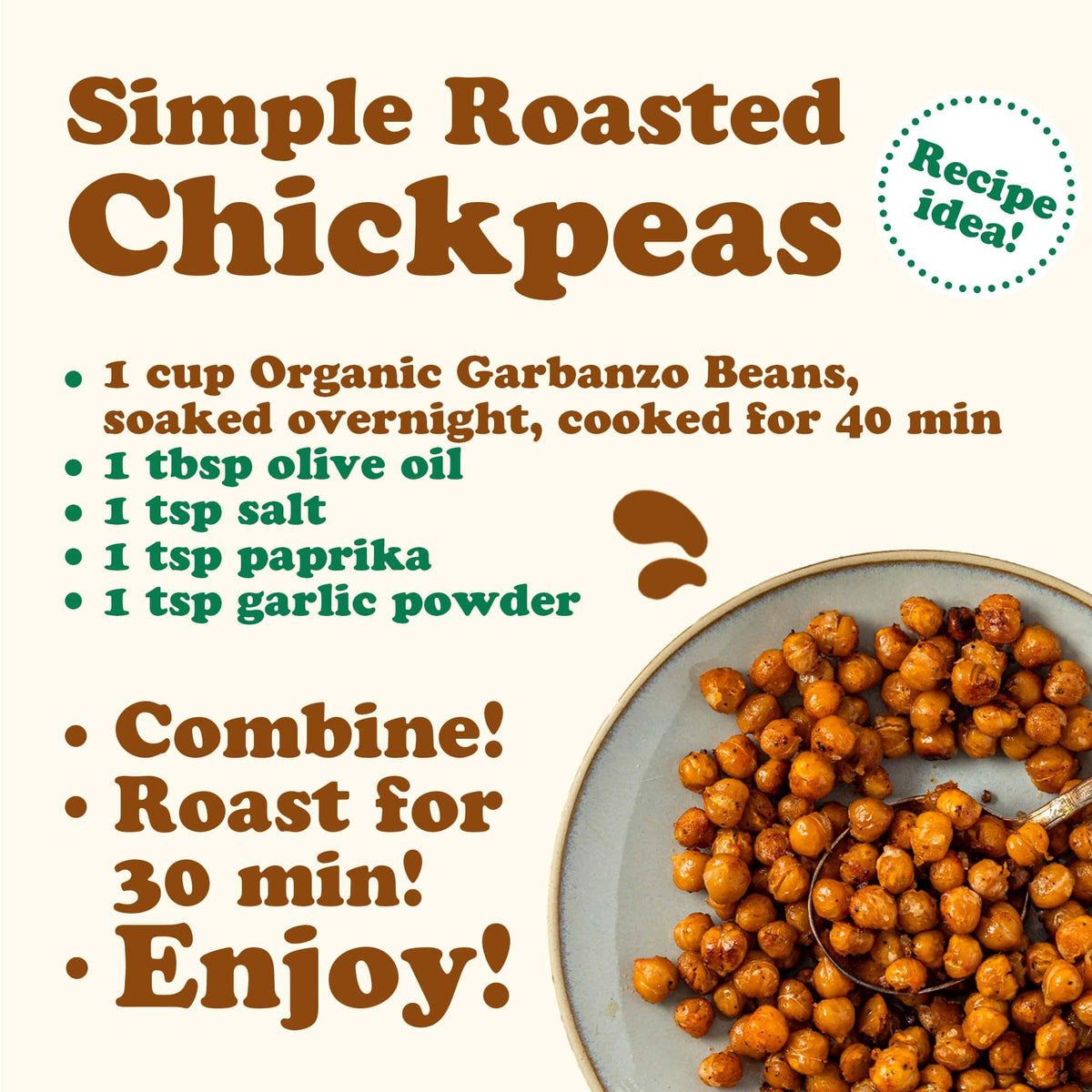 Food to Live Organic Garbanzo Beans 15 lb Bulk – Dried Chickpeas Non-GMO Kosher Raw Sproutable