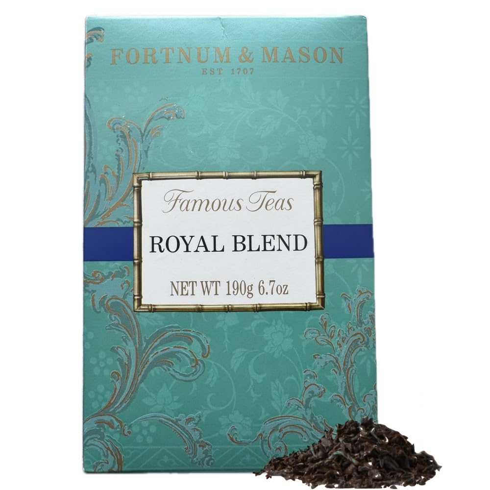 Fortnum & Mason Royal Blend Loose Tea – 190g Card Box (6.7oz) | Classic Sri Lankan Assam Blend